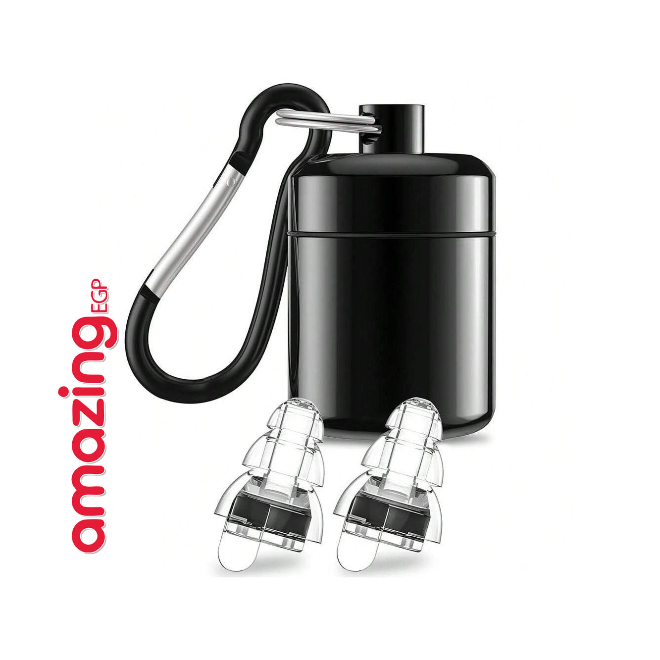 سدادات أذن لتقليل الضوضاء حتى 24dB – حماية صوتية بجودة عالية مع علبة ألمنيوم