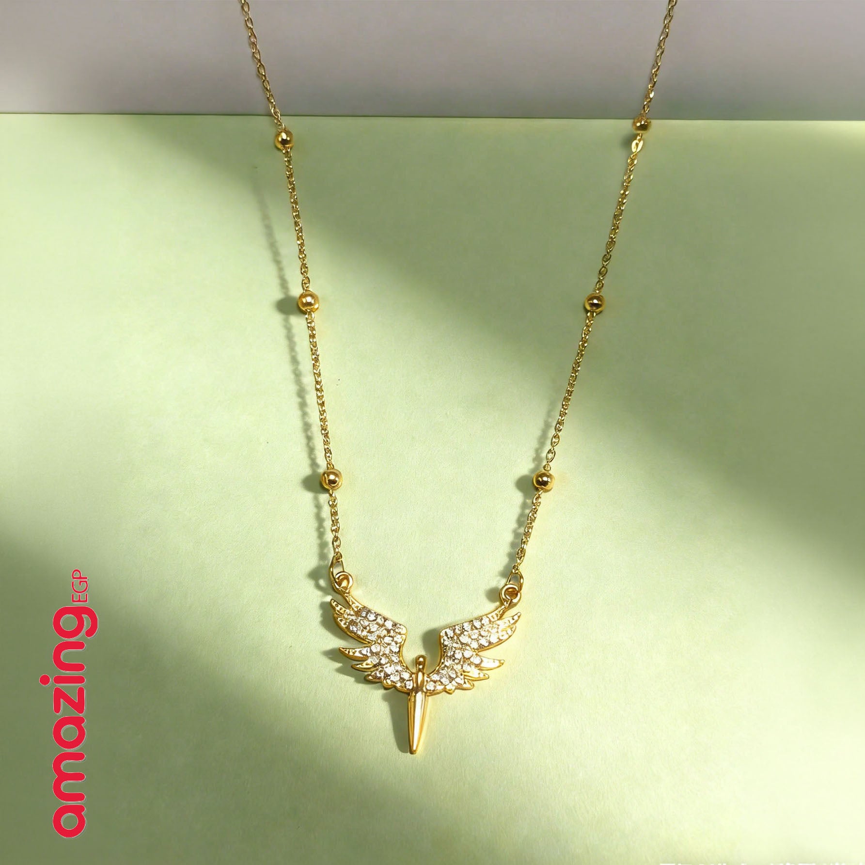 سلسلة خصر نسائية بتصميم جناح ملاك مرصع بالماس – ستايل بوهيمي فاخر للحفلات والبكيني مع ماسة سلسلة أزياء مزينة بخرز مزيف ، لديكور الجسم