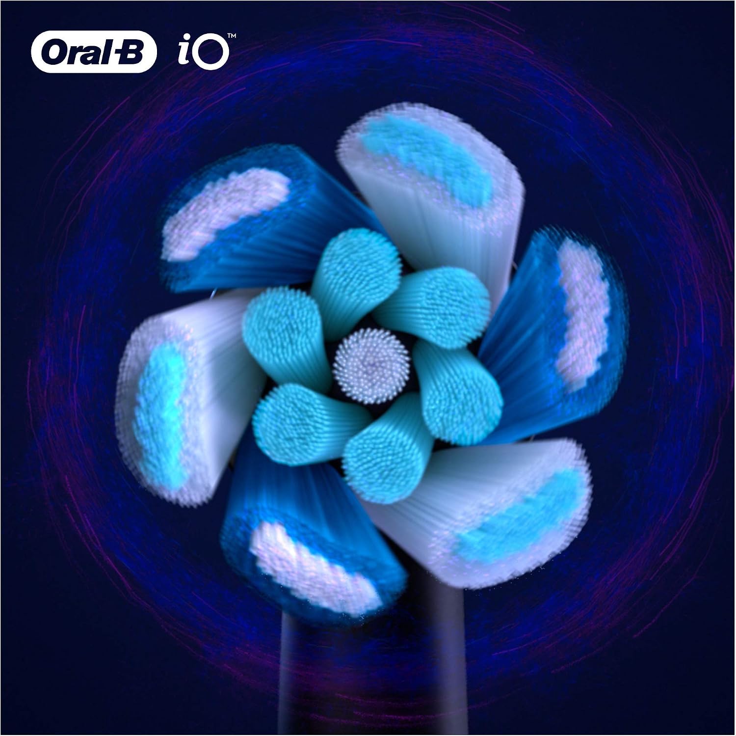 رؤوس فرشاة أسنان كهربائية بديلة متوافقة مع Oral-B iO Series 2 إلى 10 – شعيرات ناعمة لتنظيف الأسنان واللثة – سهلة التركيب