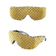 نظارة شمس ستيمبانك – هرمية معدنية بالذهبي والفضي | حفلات وهيب هوب وقوطية | ذهبي