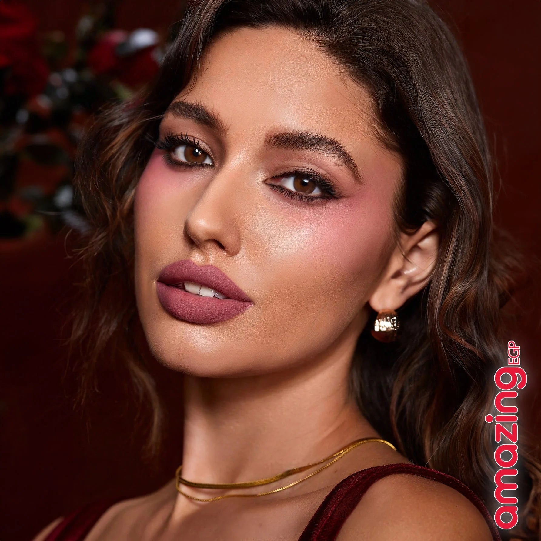 SHEGLAM أحمر شفاه غير لامع يدوم طويلا  - إصدار Dynamatte Boom Ember Rose مثالي للحفلات والمناسبات الشتوية والسفر لون وردي عصري يناسب مجموعة -  Cherish You | SHEGLAM shein احمر الخدود احمر شفاة ايشادو حاجب حواجب شفاه شفايف شى ان شى كلام ظل عيون فرشاة مستحض