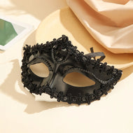 قناع تنكري للجنسين مناسب للحفالات  اكسسوار وزي تنكري للحفلات وعيد الفصح والكريسماس - اسود | ارنب ازياء تنكر حفالات حفلات حفلات_عيد_الميلاد زي تنكري زينة ملابس_تنكرية | amazingEGP