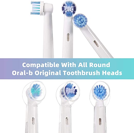 أغطية رأس فرشاة الأسنان القابلة لإعادة الاستخدام المتوافقة مع رؤوس فرشاة الأسنان الكهربائية والتخزين بشكل أفضل في المنزل والسفر