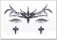 الوشم الكريستالي جواهر أحجار الراين ملصقات أحجار كريمة للجسم تاتو مؤقت عيون  لتزيين الاظافروالوجه حفلات الهذيان ملصقات وجه انيقة للنساء (LZ60)